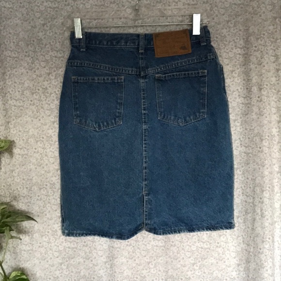 Vintage Gitano high rise denim skirt - Picture 2 of 5